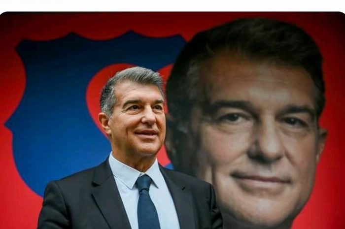 Presiden Barcelona, Joan Laporta.