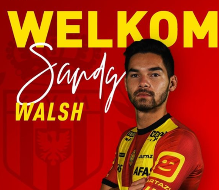 Pemain keturunan Indonesia, Sandy Walsh, resmi bergabung dengan klub liga utama Belgia, KV Mechelen, Selasa (6/10/2020).