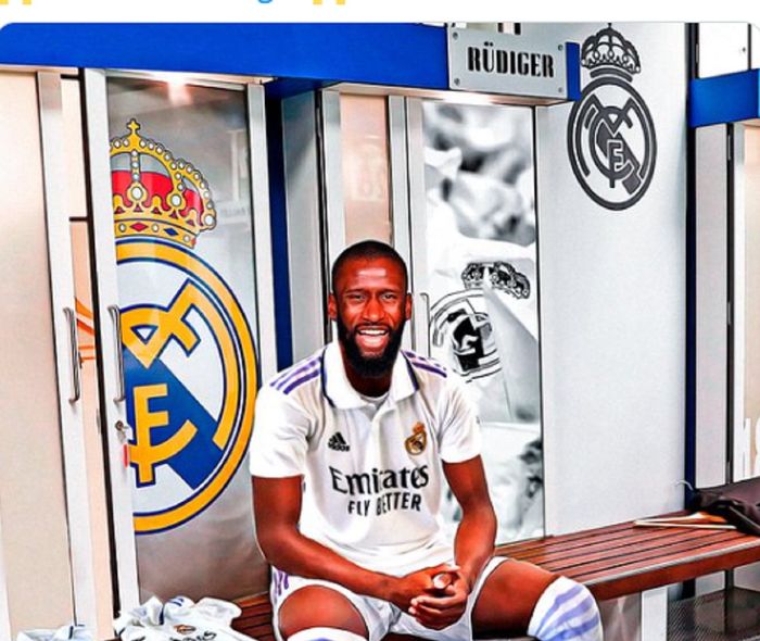 Antonio Ruediger resmi diperkenalkan sebagai rekrutan anyar Real Madrid.