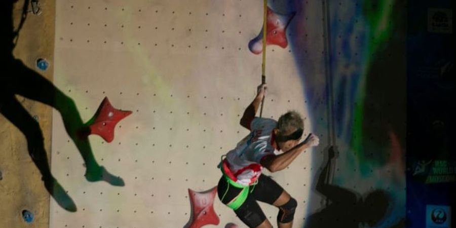 Aspar Jaelolo Raih Medali Perunggu pada Ajang IFSC Climbing Worldcup