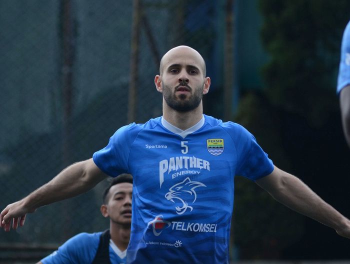 Gelandang anyar Persib, Mohammed Rashid.