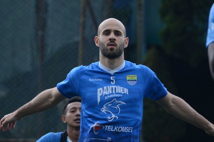 Gelandang anyar Persib, Mohammed Rashid.