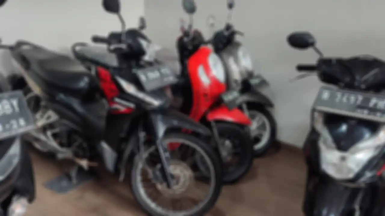 Ilustrasi motor bekas. Ada Honda Scoopy New yang pakai rangka eSAF.