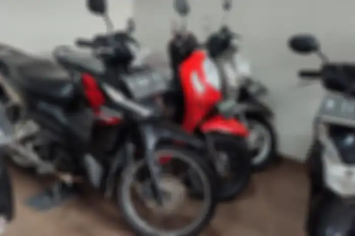 Ilustrasi motor bekas. Begini trik penjual motor bekas cek motor matic Honda dengan rangka eSAF yang karat atau tidak.