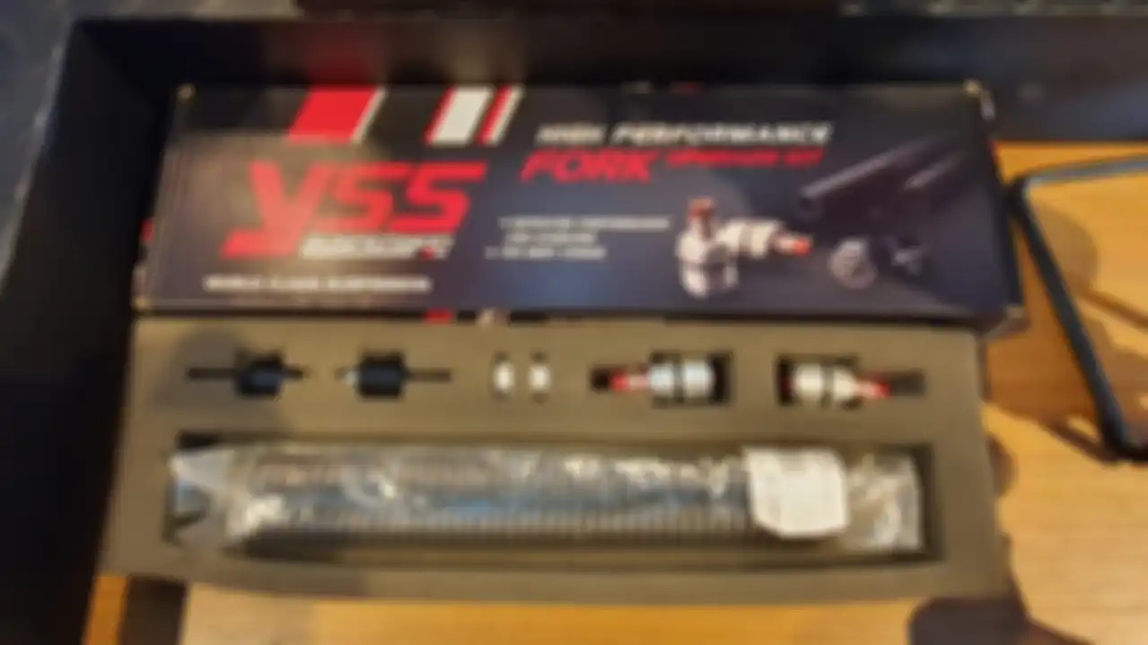 Front fork kit YSS buat Yamaha GT-125 bisa dipakai di Yamaha Fazzio.