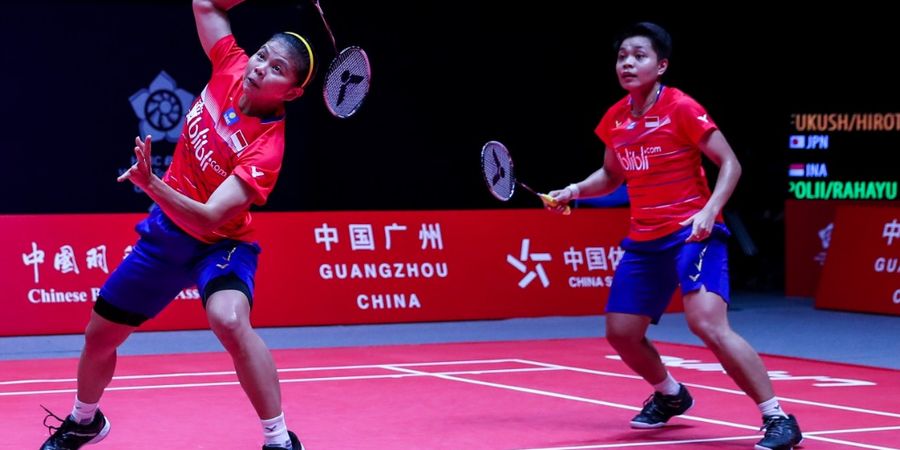 Hasil BWF World Tour Finals 2019 - Greysia/Apriyani Tersisih Tanpa Satupun Kemenangan