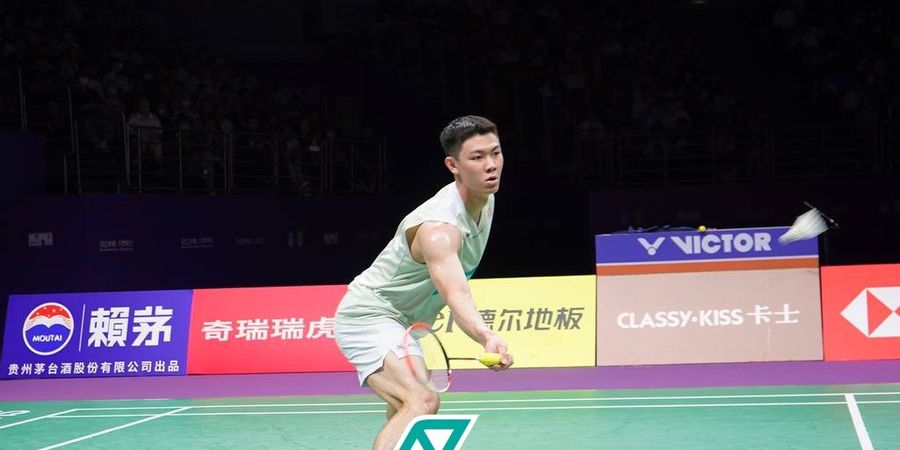 Hasil Indonesia Open 2023 - Cuma 33 Menit, Performa Memble Buat Lee Zii Jia Merana Lagi