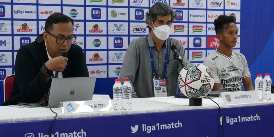 Pertandingan Bali United Vs Persita Berjalan Keras, Coach Teco : Ini Liga 1