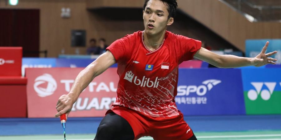 Hasil Denmark Open 2019 - Kecolongan Gim Pertama, Jonatan Tetap Menang