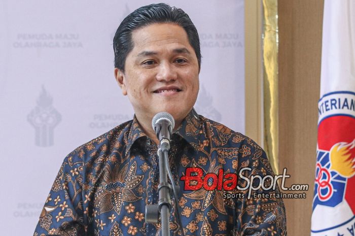 Ketua Umum PSSI, Erick Thohir.