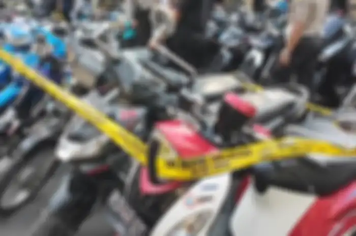 Ilustrasi motor bodong.