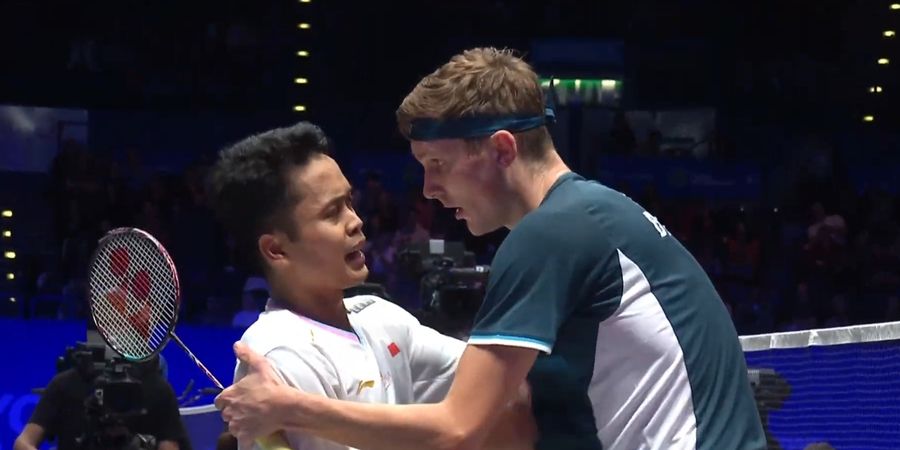 Hasil All England Open 2024 - Viktor Axelsen Akhirnya Tamat di Tangan Anthony Ginting, Sang Raja Salaman dengan Penuh Amarah