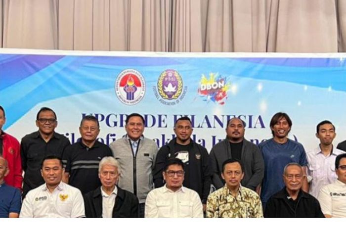 PSSI dan Kemenpora Menggelar Upgrade Filanesia Bersama Mantan Pemain Timnas Garuda