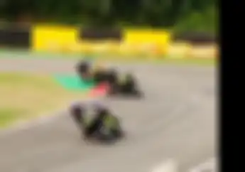 Pokoknya Ngegas Motor, Murid Valentino Rossi Gagal Latihan Bareng Gurunya, Naik Motor Mungil Pun Gak Jadi Soal