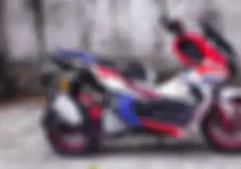 Modifikasi Honda ADV 150 Unik, Pakai Livery Helm Legenda MotoGP