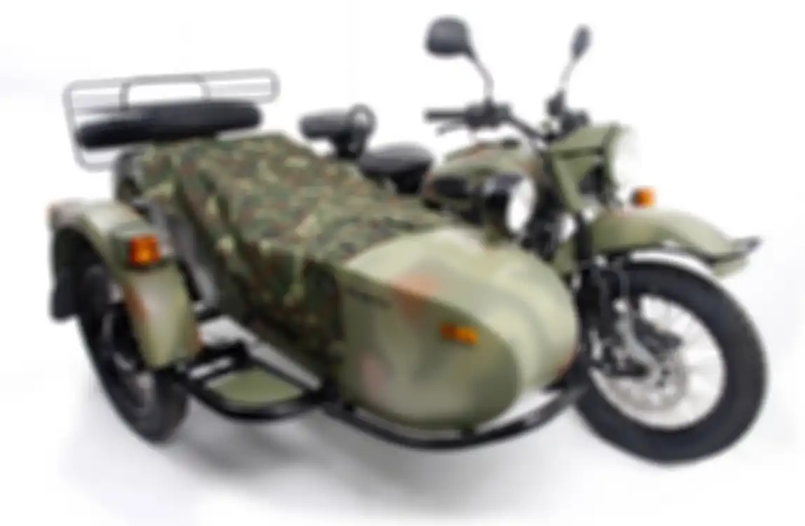 IMZ Ural dengan kelir camo seperti yang dipesan TNI AL