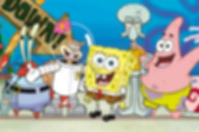 Karakter kartun Spongebob Squarepants