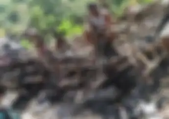 Keterlaluan, Empat Motor Warga Dibakar Hangus Orang Tak Dikenal di Deliserdang