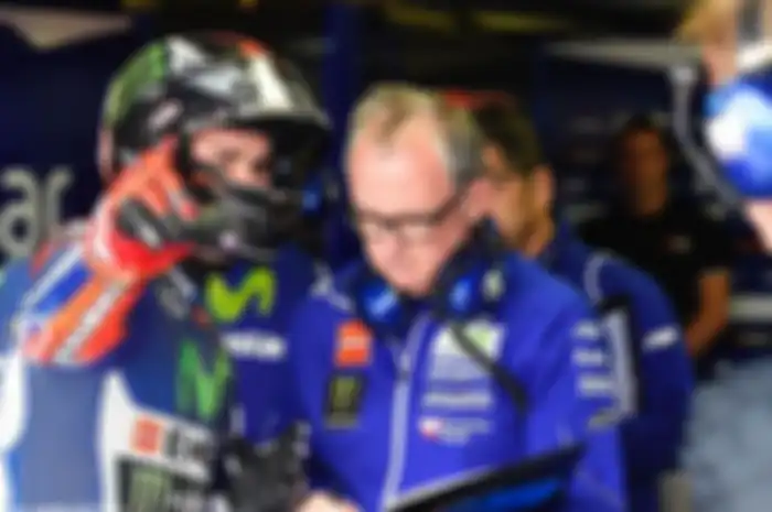 Jorge Lorenzo dan Ramon Forcada saat membela Yamaha
