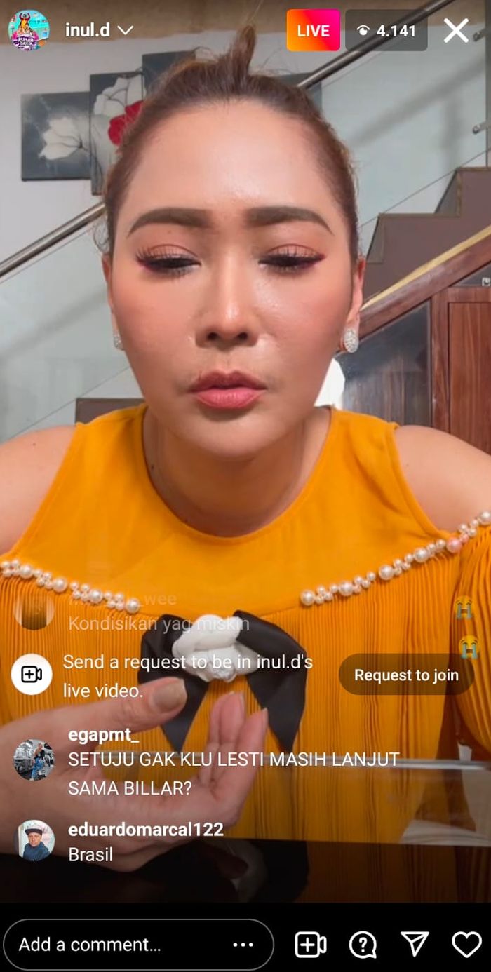 Inul komentari KDRT yg menimpa Lesti Kejora