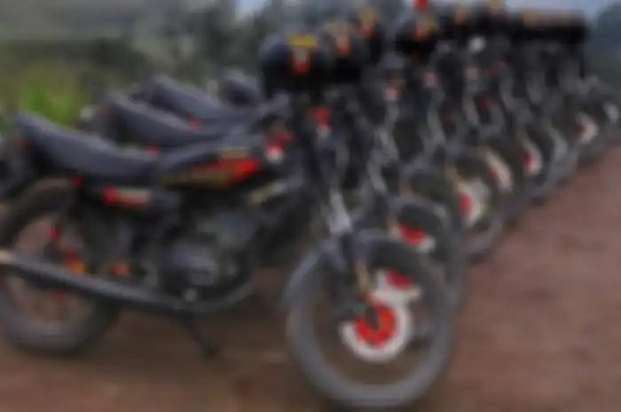 Club RX King unik, motor anggota sama semua.