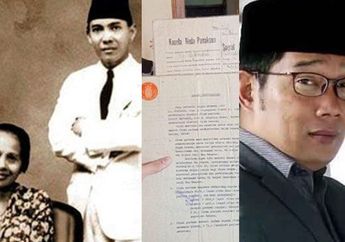 HEBOH Surat Nikah Bung Karno dan Inggit Garnasih Dijual Miliaran, Ridwan Kamil Kini Berhasil Wujudkan Wasiat Istri Sang Presiden Demi Hentikan Polemik
