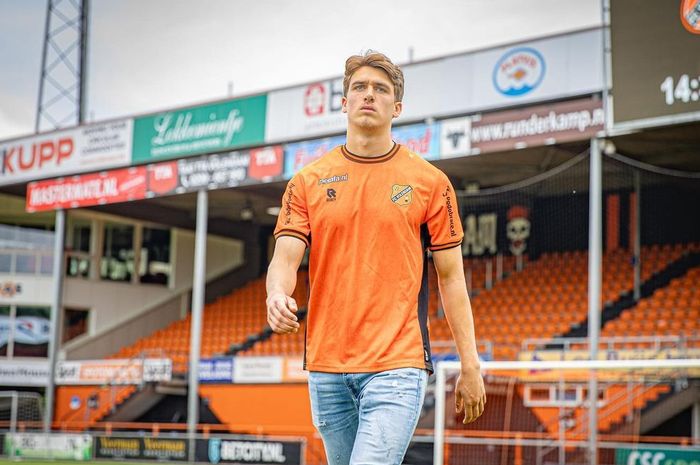 Penyerang Volendam U-21, Mauro Zijlstra.