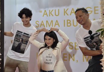 Ali Fikry Bersyukur Jadi Anak Dian Sastro dan Ringgo Agus Rahman di Film Esok Tanpa Ibu