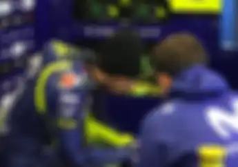 Tes Privat Lagi di Aragon, Rossi Jajal Mesin Baru Yamaha?