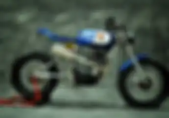 Begini Jadinya Kalau Builder Spesialis Ducati Menggarap Flat Track, Agak Unik Tapi Keren