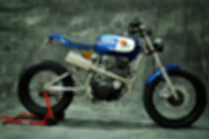 Yamaha SR250 &ldquo;Speedy&rdquo; flat tracker besutan XTR Pepo