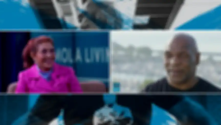 Mike Tyson saat diwawancara Susi Pudjiastuti.