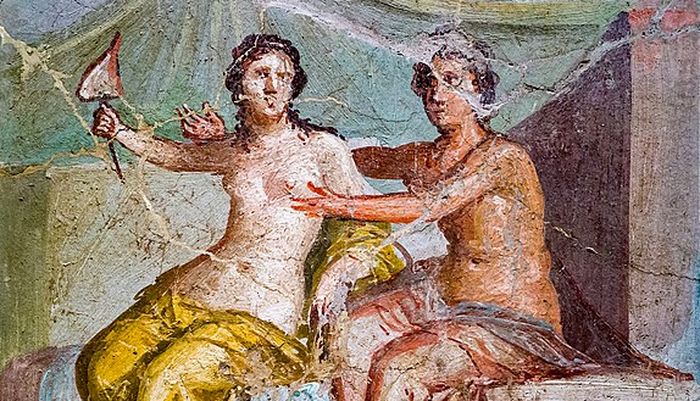 Aphrodite dan Ares.