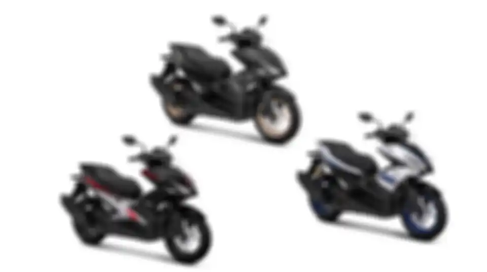 Tiga tipe Yamaha Aerox di Indonesia
