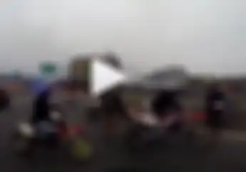 Video Geng Motor Dipres Polisi Depan dan Belakang, Satu Harus Ditembak