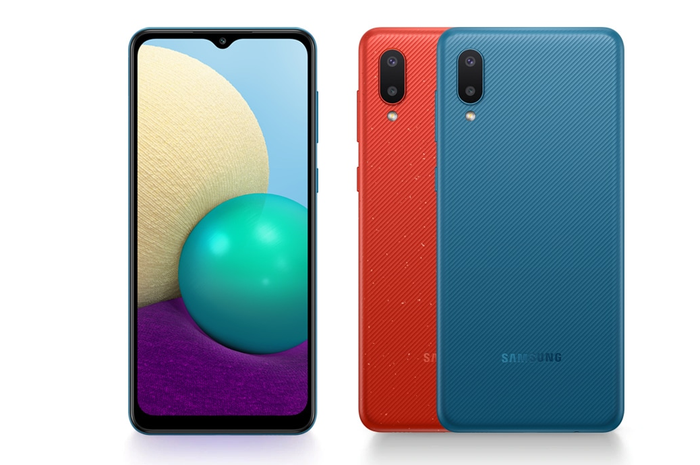 Tampilan Samsung Galaxy M02