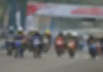 Hasil Lomba Road Race Cimahi: Pembalap di Kelas Ex-Rider Makin Kompak