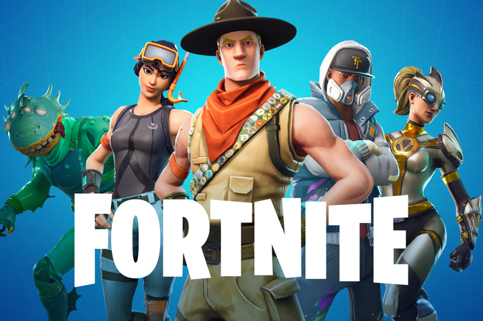 Ilustrasi poster resmi game Fortnite