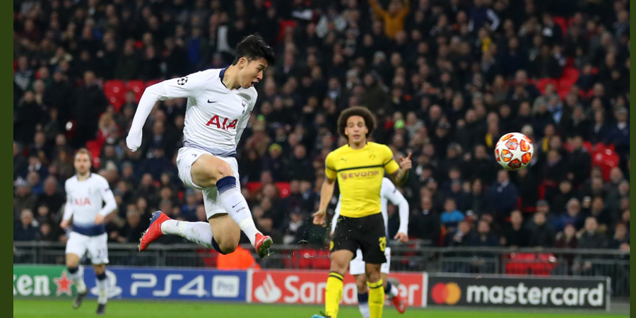 Hasil Liga Champions - 84 Menit Tanpa Striker, Tottenham Hotspur Gilas Borussia Dortmund