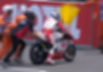Super Mario Gagal Start Saat Race 2 Idemistsu Asia Talent Cup (ATC) 2018, sayang Banget..