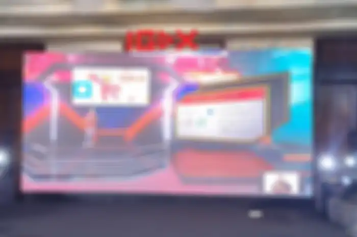 Ketua Asosiasi Game Indonesia, Cipto Adiguno saat memaparkan presentasi tentang pasar game mobile dan PC di Indonesia, Sabtu (21/11).