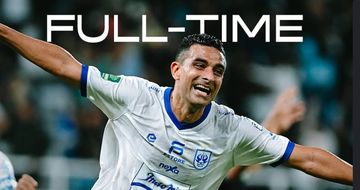 Selebrasi Otavio Dutra yang mencetak gol kemenangan PSIS Semarang atas Persela Lamongan pada Sabtu (24/1/2026).