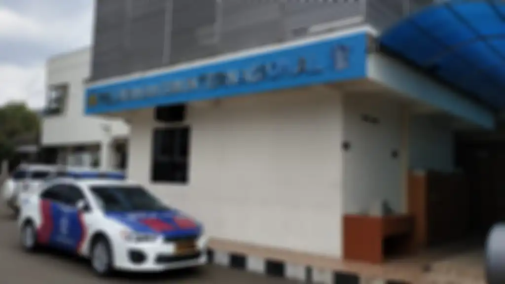 Ini tempatnya, di Korlantas Polri