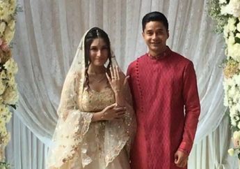 Gelar Acara Lamaran, Adly Fairuz dan Angbeen Rishi Gunakan Konsep Bergaya India