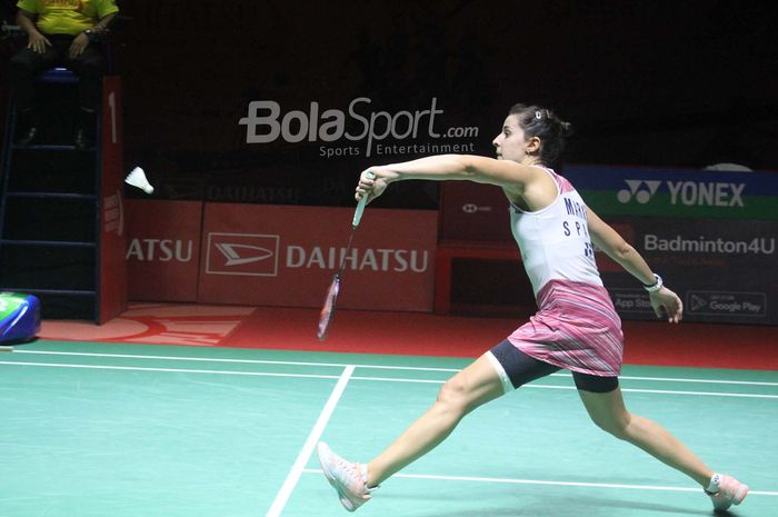 Rival sengit Gregoria Mariska Tunjung, Carolina Marin yakin bisa tampil 100 persen di Olimpiade Paris 2024.