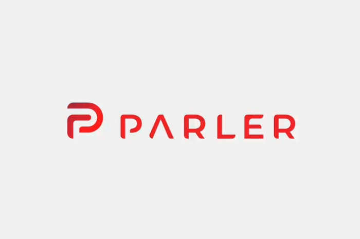 Logo aplikasi Parler