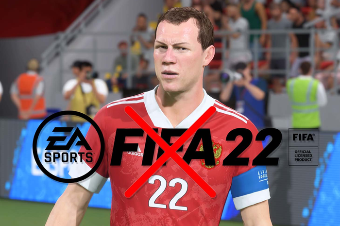 Ilustrasi pemain timnas Rusia dihapus dari game FIFA 22