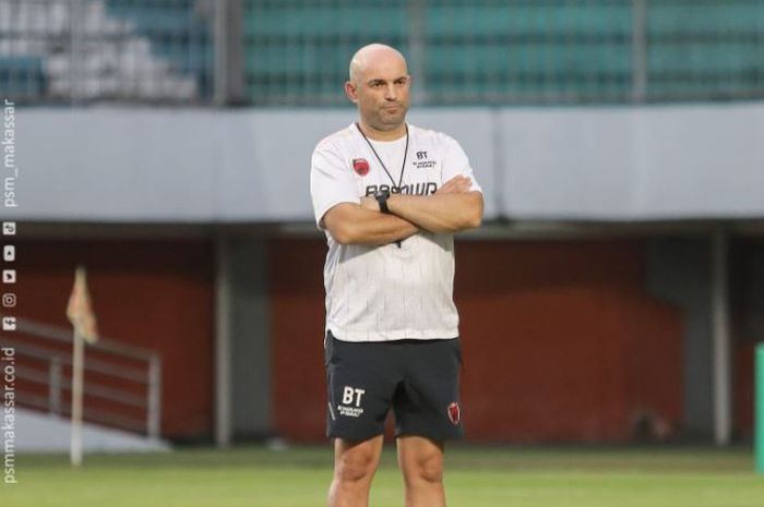 Pelatih PSM Makassar, Bernardo Tavares.