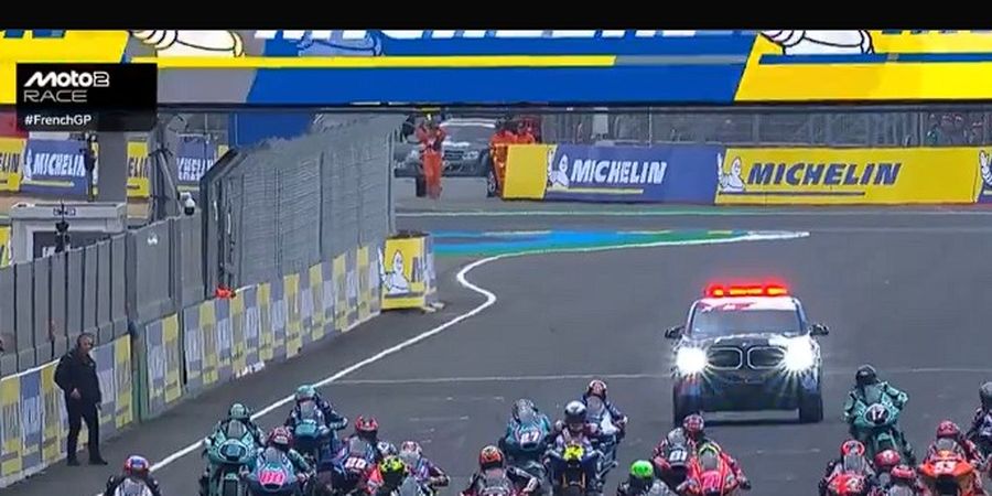 Hasil Moto2 Prancis 2025 - Rekan Setim Mario Aji Finish Terakhir, Manuel Gonzalez Kian Kokoh di Puncak Klasemen