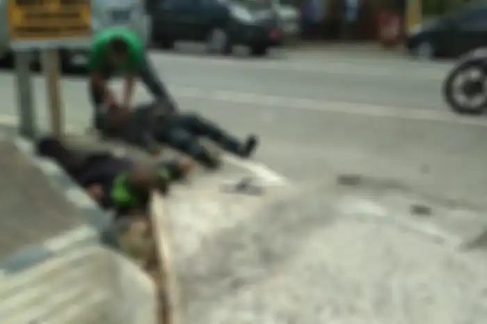 Dua pemotor terlibat kecelakaan di Wonogiri, Jateng.